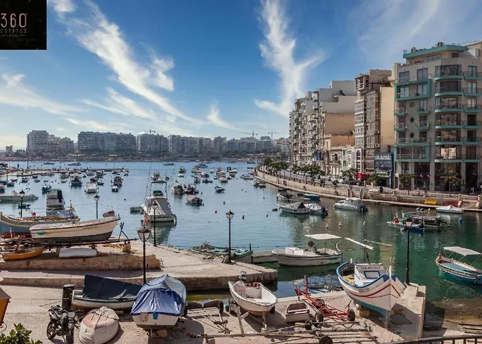 Modern Paceville With Wifi & Ac By 360 Estates