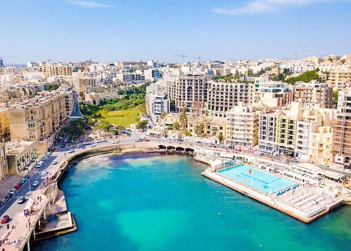 Apartment Modern Paceville With Wifi & Ac By 360 Estates *